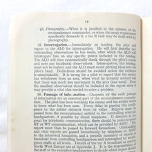 Air Reconnaissance - War Office (1946)