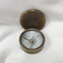 Francis Barker & Son Brass Box Compass c.1875