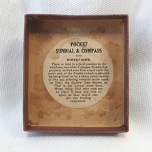 Francis Barker Pocket Sundial Compass c.1932