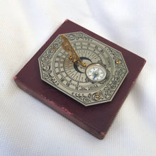 Francis Barker Pocket Sundial Compass c.1932