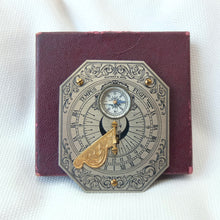 Francis Barker Pocket Sundial Compass c.1932