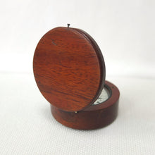 Francis Barker Wooden Pocket Compass c.1875
