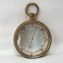Francis Barker Magnifying Lens Compass Thermometer c.1890
