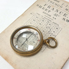 Francis Barker Magnifying Lens Compass Thermometer c.1890