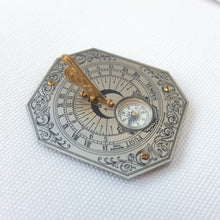 Francis Barker Pocket Sundial Compass c.1932