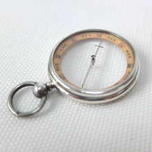 Silver Francis Barker Pebble Lens Compass (1912)