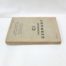 Counter Intelligence Handbook Germany (1944)