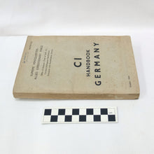 Counter Intelligence Handbook Germany (1944)