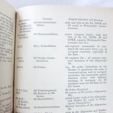 Counter Intelligence Handbook Germany (1944)