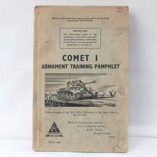 Comet I Tank Armament Training (1946)