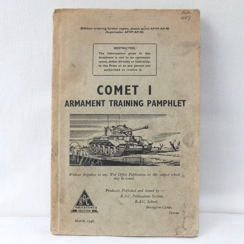 Comet I Tank Armament Training (1946)