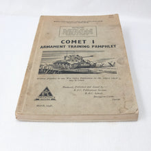 Comet I Tank Armament Training (1946)
