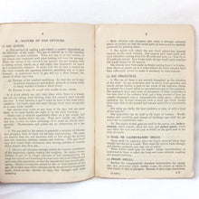 Handbuch zu Gasangriffen im Ersten Weltkrieg (1917)
