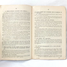 Handbuch zu Gasangriffen im Ersten Weltkrieg (1917)