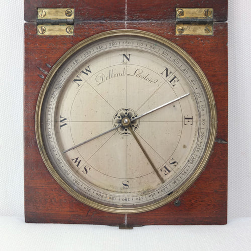 Dollond Wooden Cased Compass c.1790