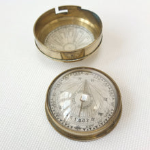 Elliot Brothers Pocket Sundial Compass c.1853