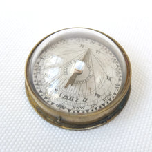 Elliot Brothers Pocket Sundial Compass c.1853