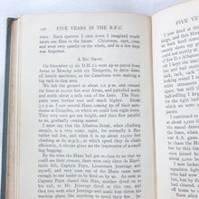 Five Years in the Royal Flying Corps (1918)