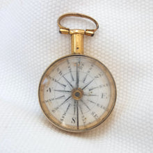 Georgian Gilt Pocket Compass c.1815