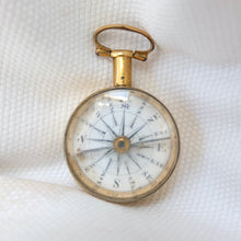 Georgian Gilt Pocket Compass c.1815