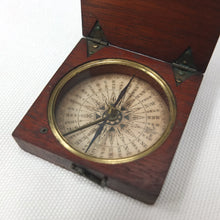 Georgian Wooden Pocket Compass c.1820