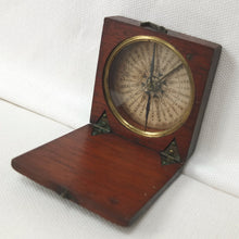 Georgian Wooden Pocket Compass c.1820