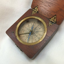 Georgian Mahogany Pocket Compass c.1830