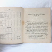 Handbook of the German Army in War (1917)