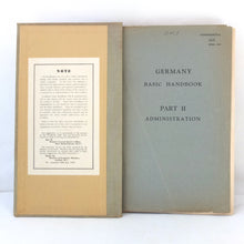 Germany Basic Handbook (1944)