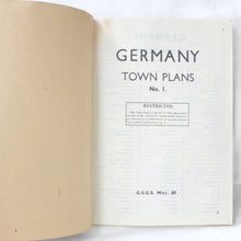 Germany Town Plans No. 1 (1943)