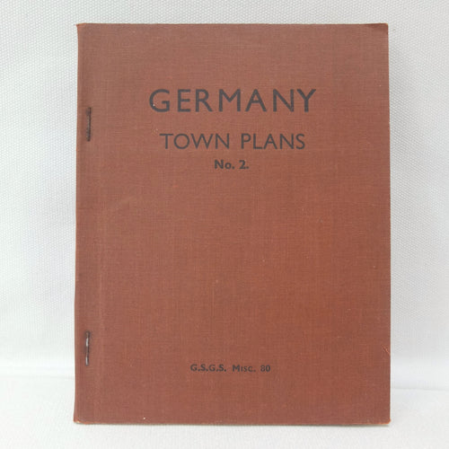 Germany Town Plans No. 2 (1944)