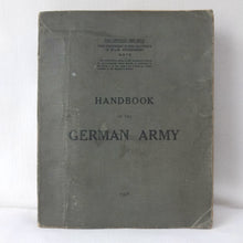 Handbook of the German Army (1928)