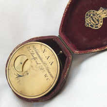 J. H. Steward National Artillery Association Stopwatch c.1872