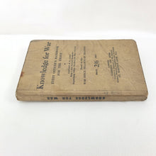 Knowledge For War (1916)
