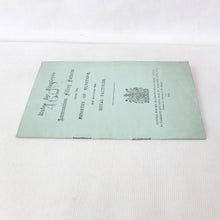 WW1 Munitions Factory Rules (1916)