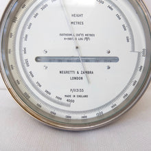 Negretti & Zambra Isothermal Altimeter c.1955