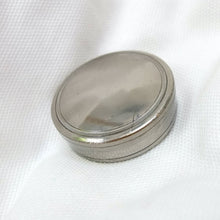 Vintage Nickel Plated Pocket Compass c.1920