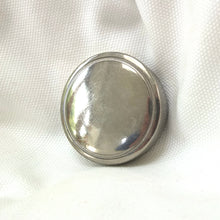 Vintage Nickel Plated Pocket Compass c.1920