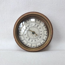 Georgian Wooden Sundial Compass c.1840