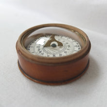 Georgian Wooden Sundial Compass c.1840