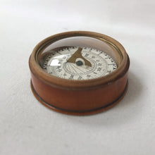 Georgian Wooden Sundial Compass c.1840