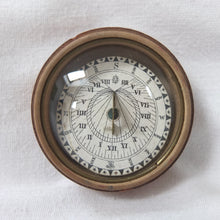 Georgian Wooden Sundial Compass c.1840