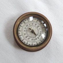 Georgian Wooden Sundial Compass c.1840