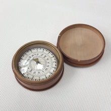 Georgian Wooden Sundial Compass c.1840