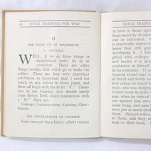 Quick Training For War (1914) Baden-Powell