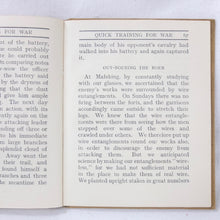 Quick Training For War (1914) Baden-Powell