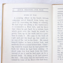 Quick Training For War (1914) Baden-Powell