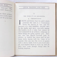 Quick Training For War (1914) Baden-Powell
