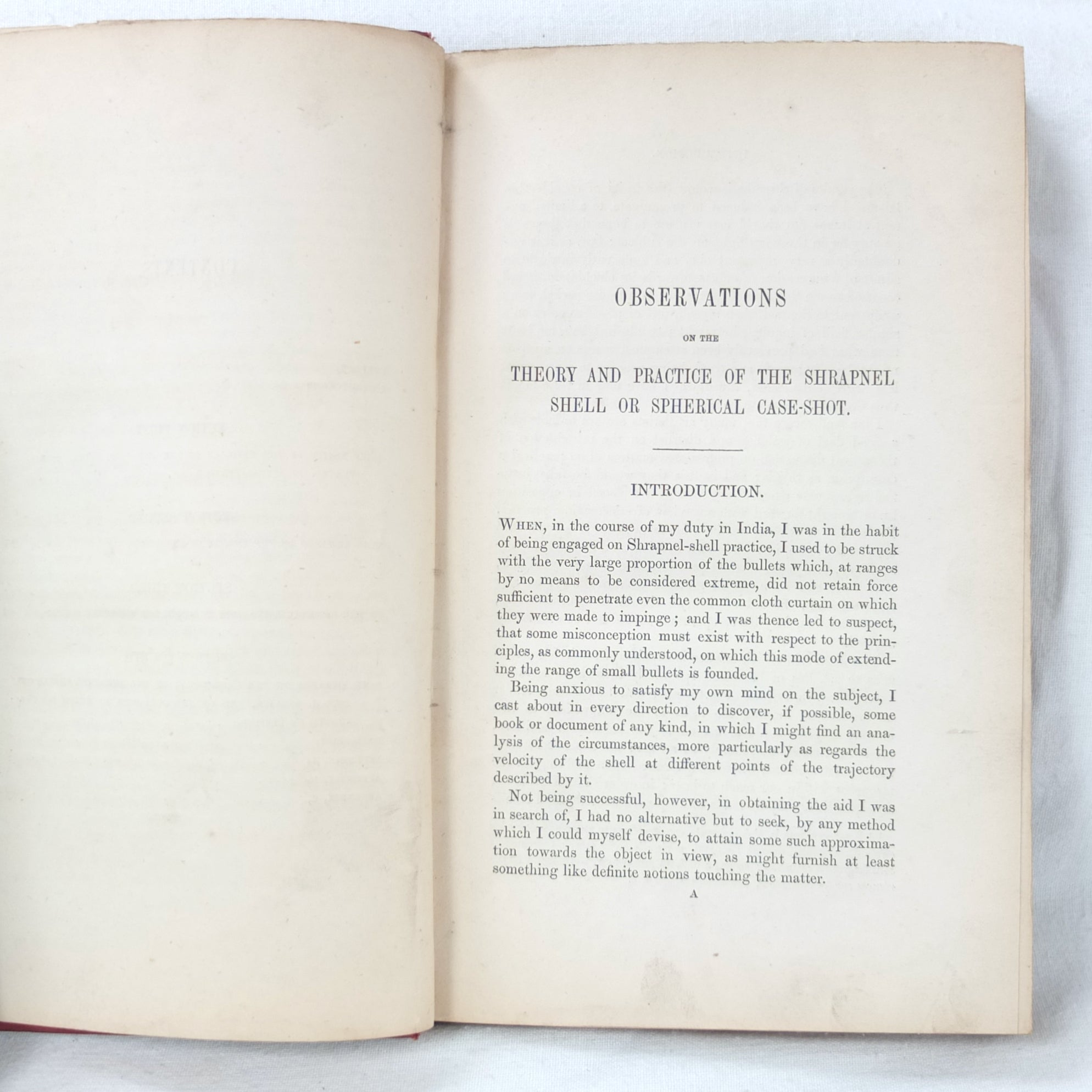 Compass Seton Shrapnel Shells (1854) | Major R. S. Seton | Very early treatise on the ...