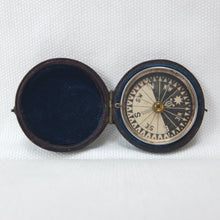 Singer's Patent Leather Cased Compass c.1868